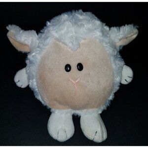 Plushland White Sheep Lamb Bean Bag Plush 6" Stuffed Animal Toy 2011